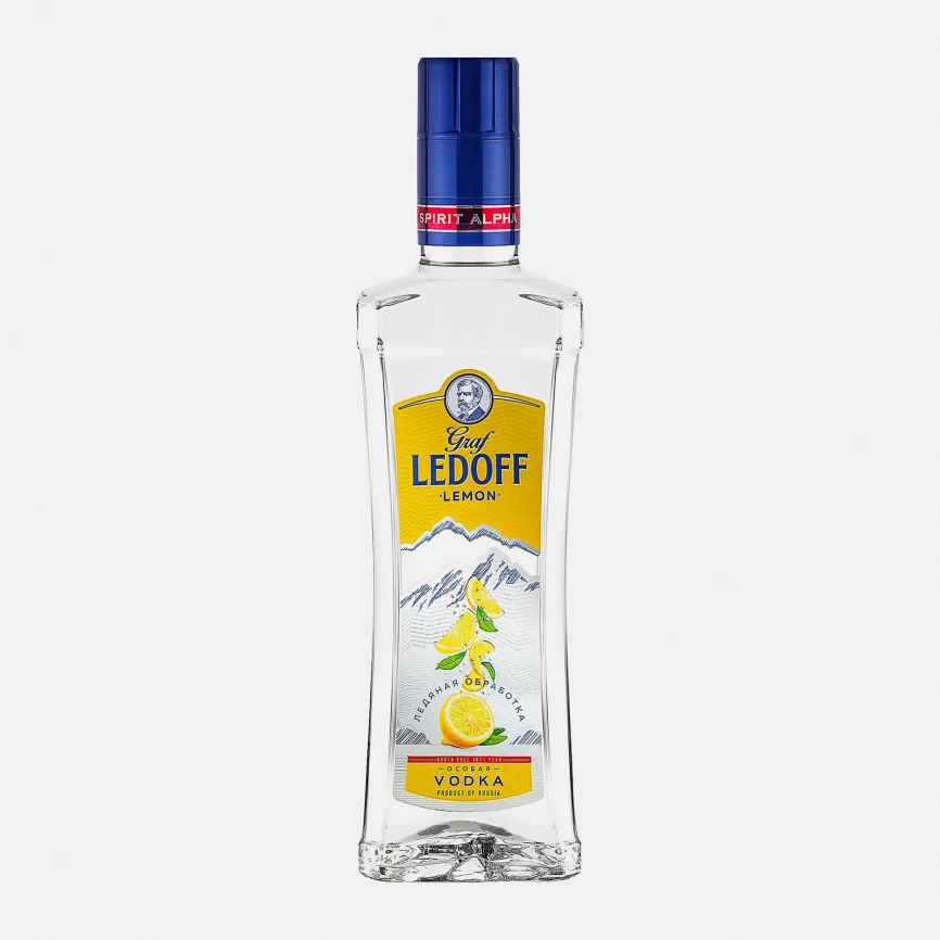 Водка Graf Ledoff Lemon особая 40% 500мл фото 1