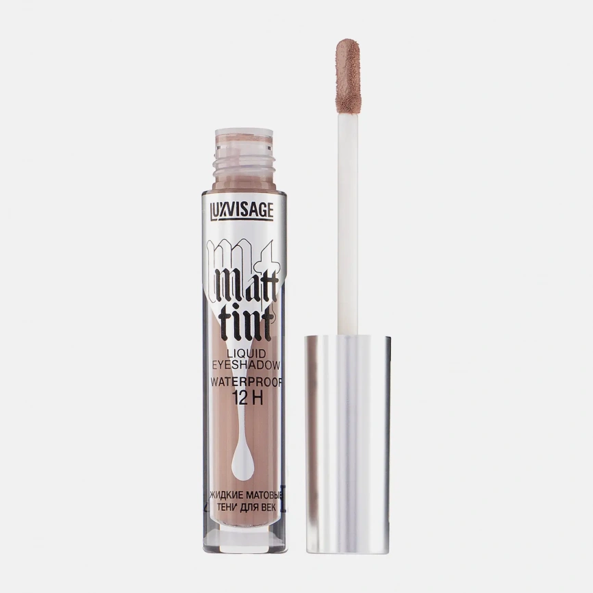 Тени для век Luxvisage Matt Tint Waterproof 12H жидкие тон 104 фото 1