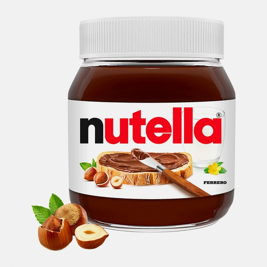 Паста ореховая с добавлением какао Nutella 350г фото 1
