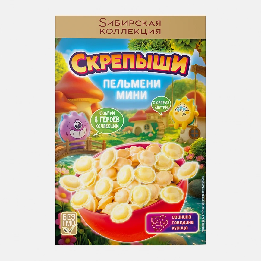 Пельмени мини Скрепыши 500г фото 1