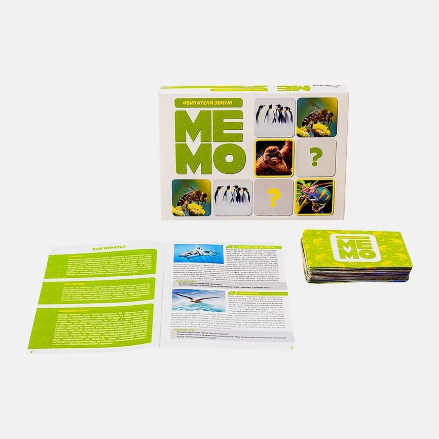 Игра настольная Мemo в ассортименте фото 22