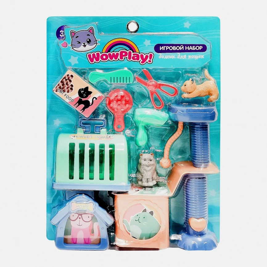 Игровой набор Домик для кошек с аксессуарами D172151 в ассортименте фото 2