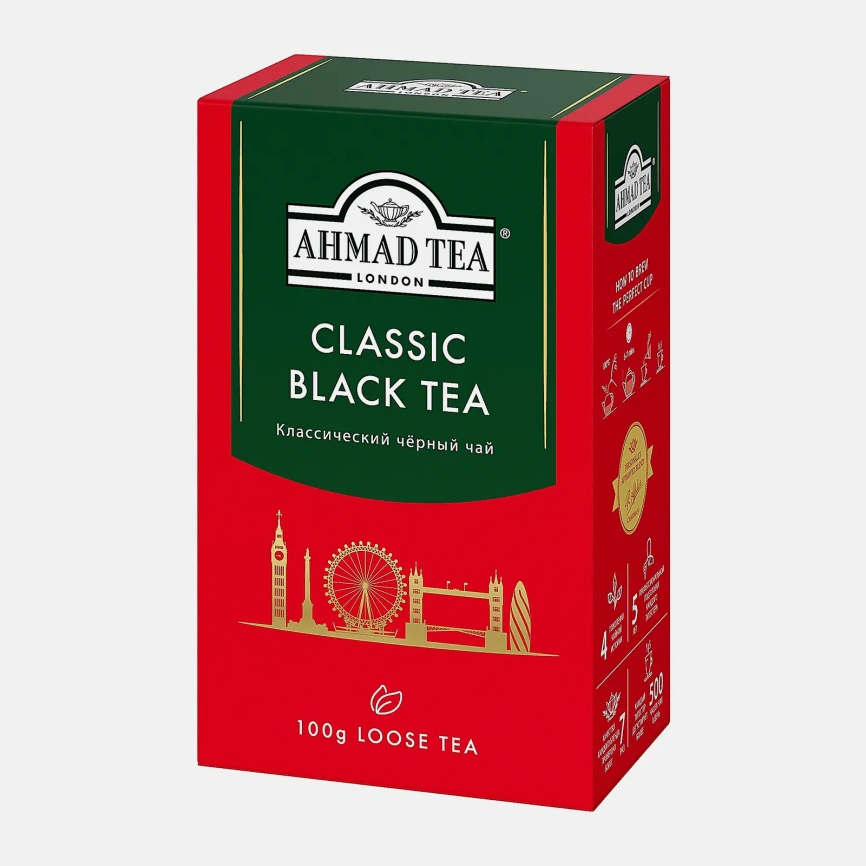 Чай черный Ahmad Tea Классический 100г фото 2