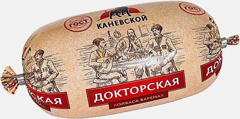 Колбаса Каневкой МПК Докторская вареная 500г фото 1
