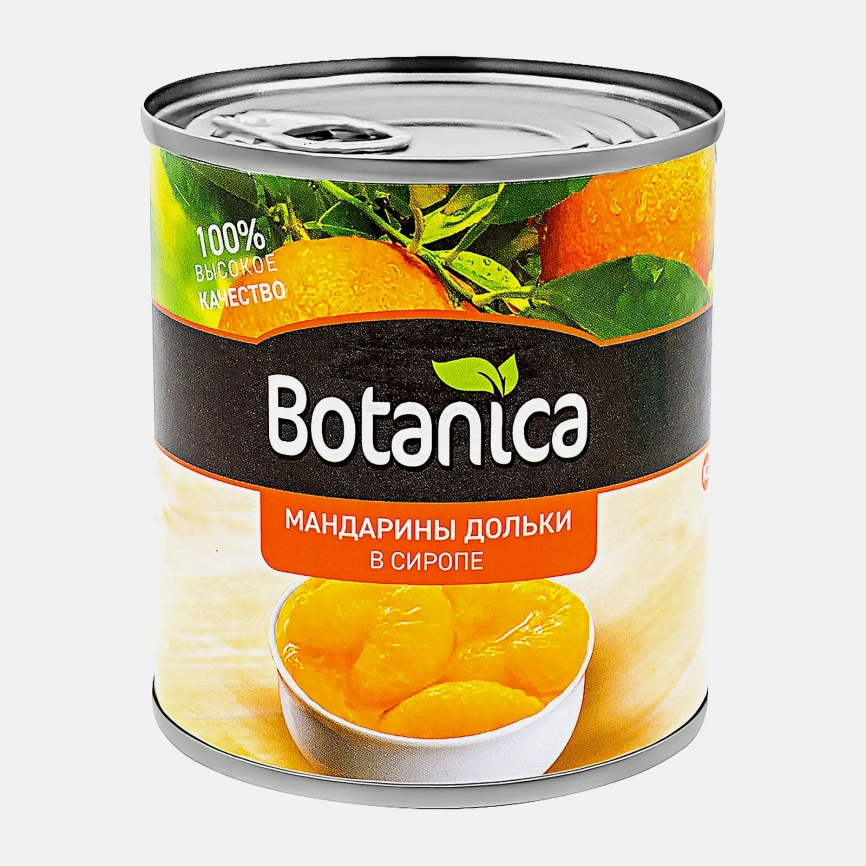 Мандарины Botanica дольки в сиропе 314мл фото 1