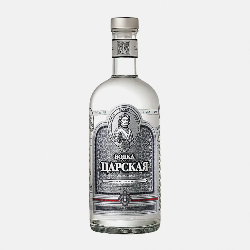 Водка Царская Оригинальная 40% 1л фото 1