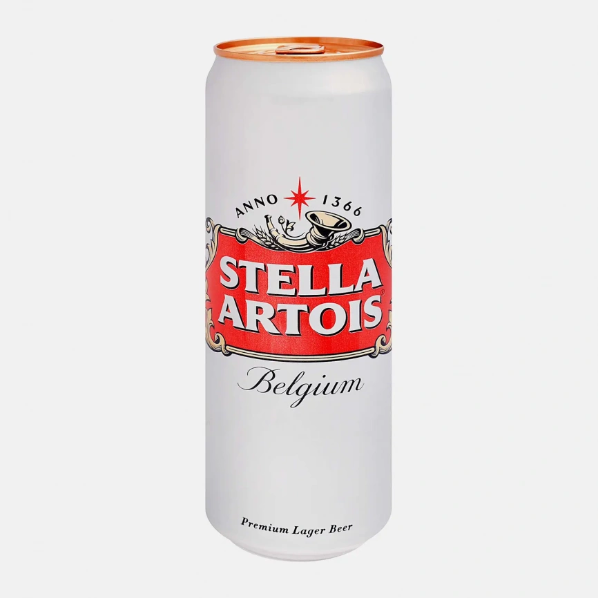 Пиво Stella Artois светлое фильтрованное пастеризованное 5% 450мл фото 1