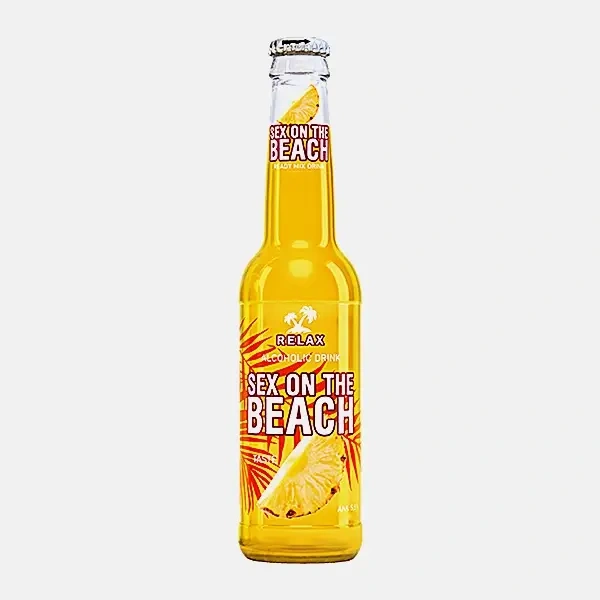 Пивной напиток Relax Sex on the Beach нефильтрованный пастеризованный 5.5% 330мл фото 1