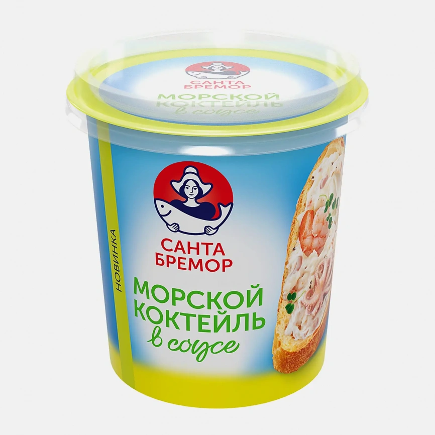 Паста Морской коктейль в соусе Санта Бремор 150г фото 1
