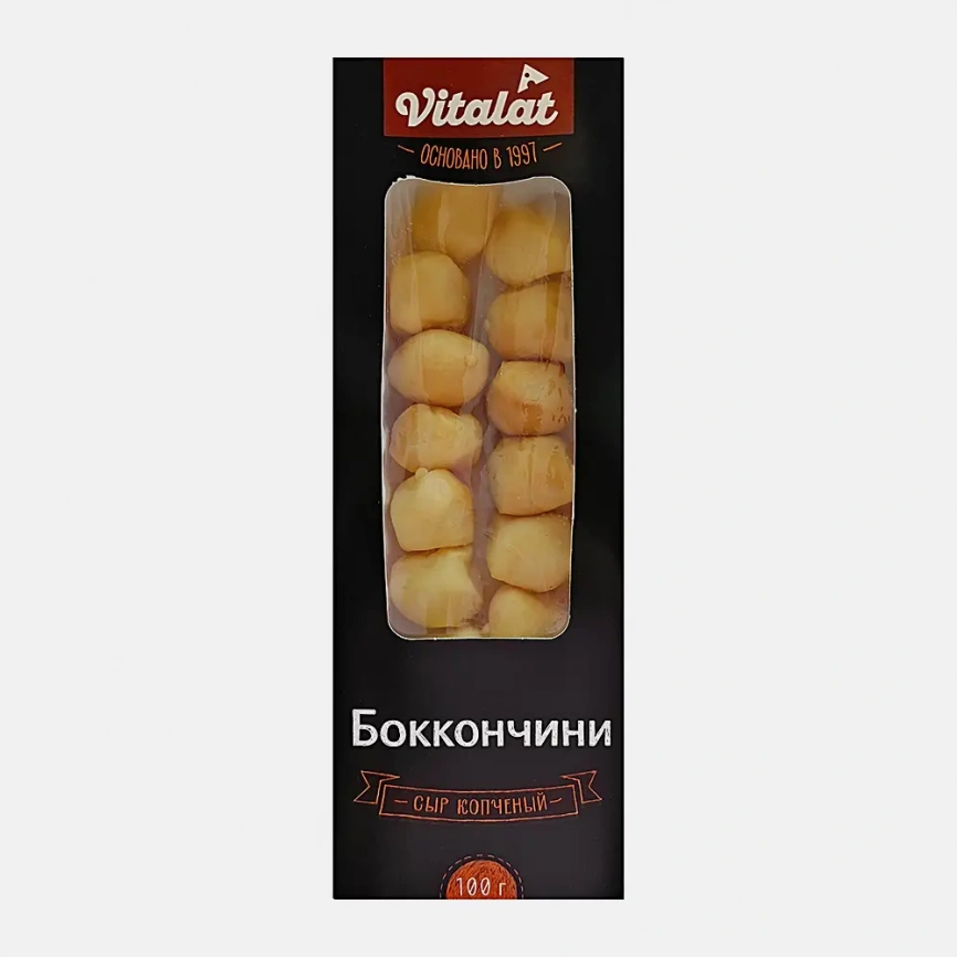 Сыр VitaLat Боккончини 40% 100г фото 1