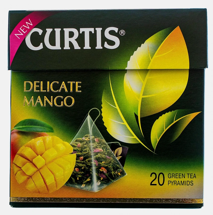 Чай зеленый Curtis Delicate Mango 20пак фото 4