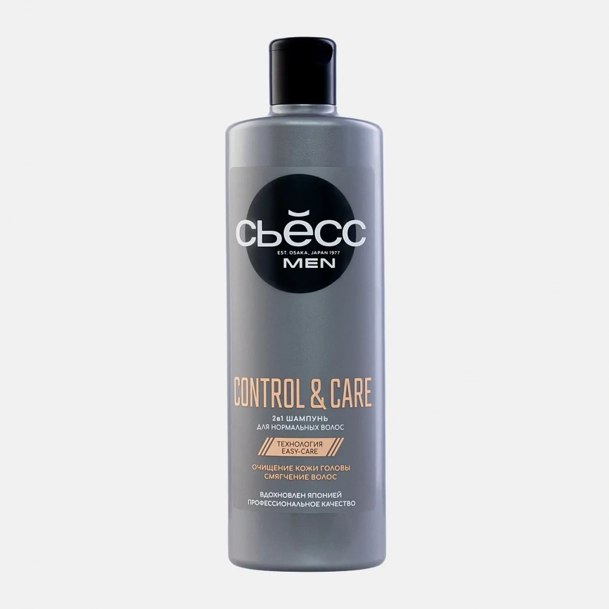 Шампунь для волос 2в1 Сьёсс Men Control&Care 450мл фото 2