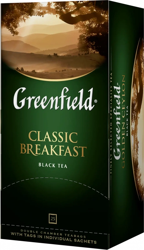 Чай черный Greenfield Classic Breakfast 25пак фото 6