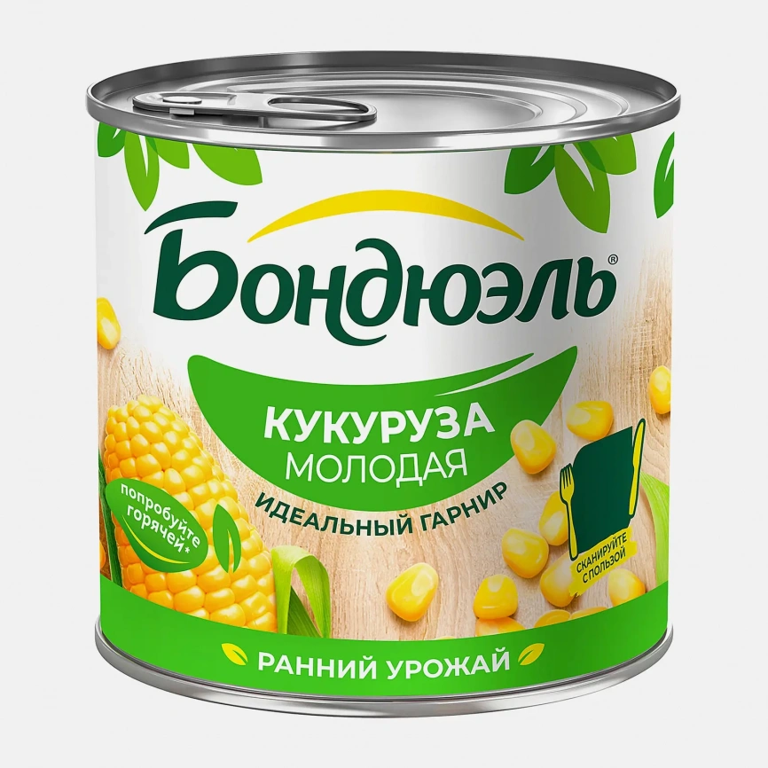 Кукуруза Бондюэль молодая 340г фото 1