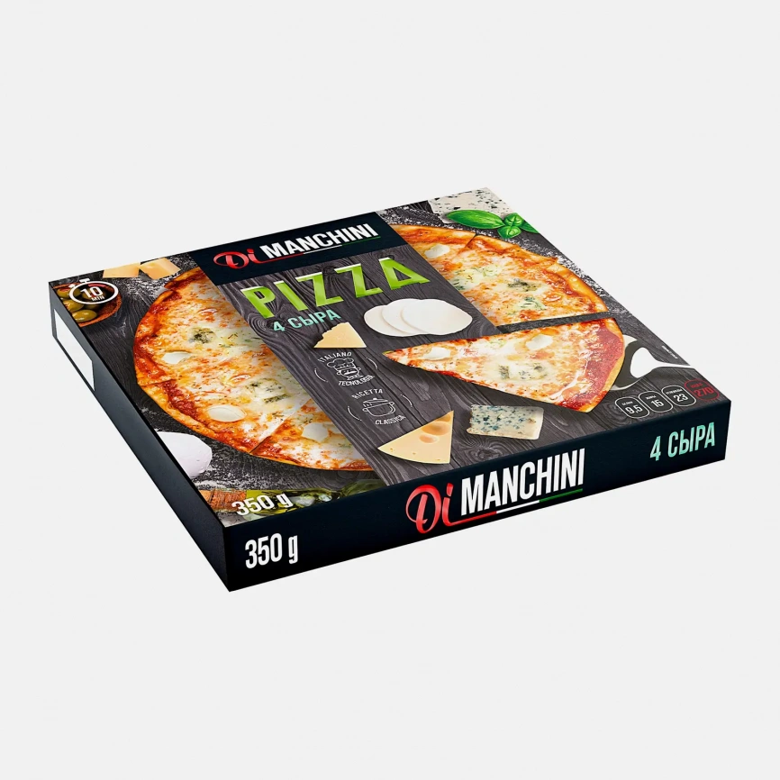 Пицца Di Manchini 4 сыра 350г фото 2