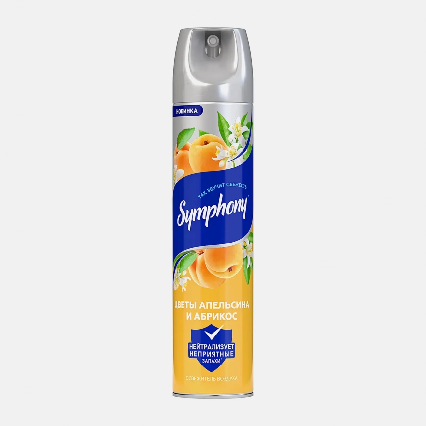 Освежитель воздуха Цветы апельсина и абрикос Symphony 300мл фото 1
