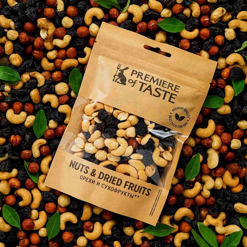 Смесь орехово-фруктовая Gold Premiere of Taste 150г фото 1