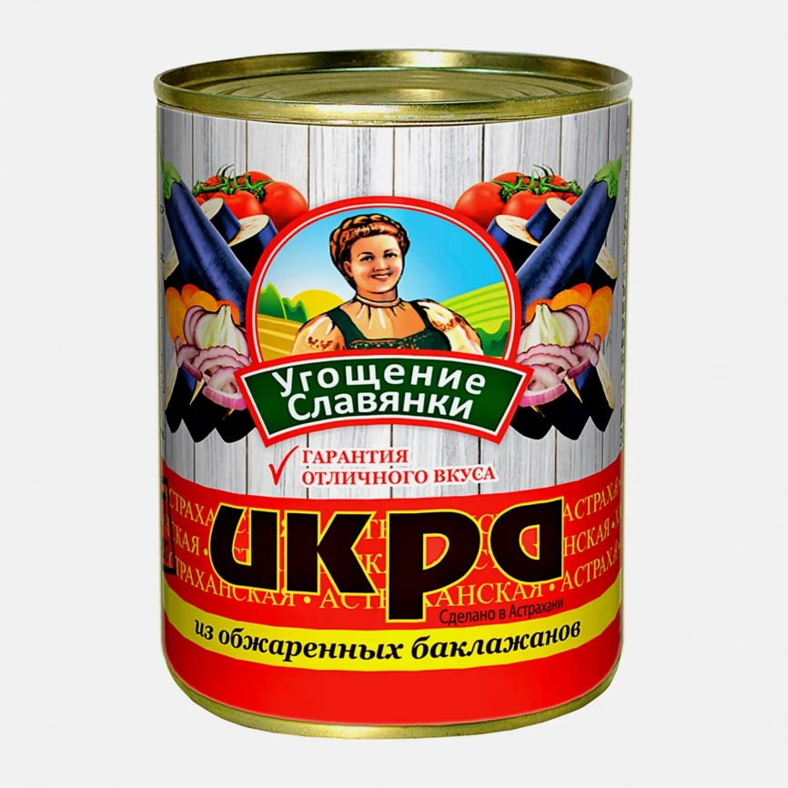 Икра из баклажан Угощение славянки 360г фото 1