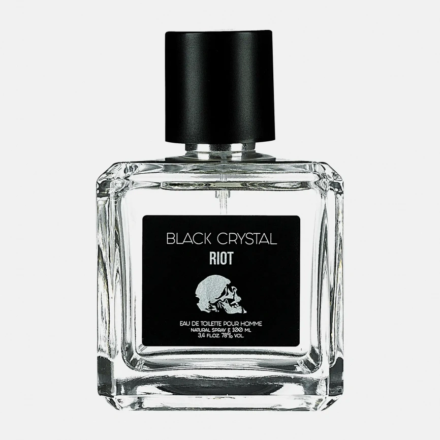 Туалетная вода Riot Black Crystal мужcкая 100мл фото 1