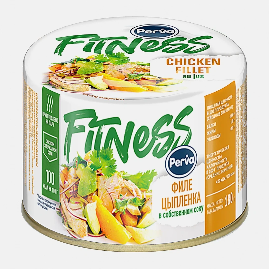 Филе цыпленка Perva Fitness в собственном соку 180г фото 1