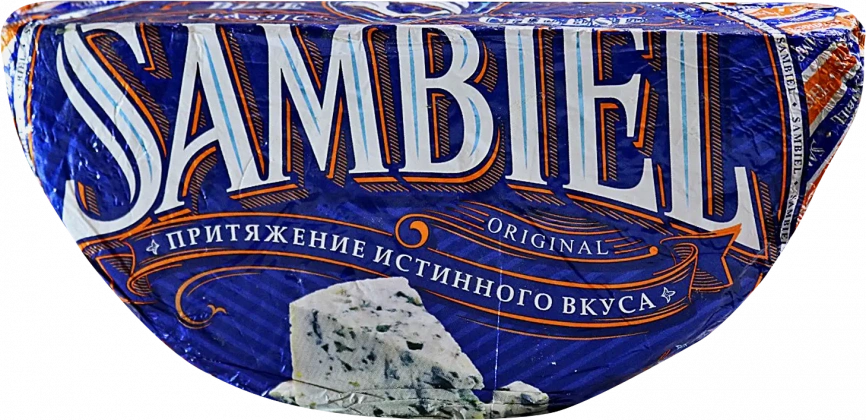Сыр Sambiel с голубой плесенью 50% весовой фото 2
