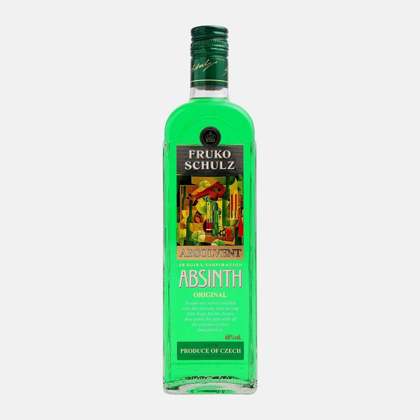 Настойка Absinth Absolvent горькая 60% 500мл фото 1