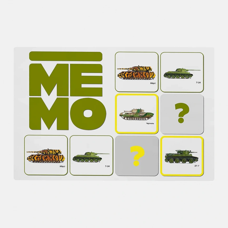 Игра настольная Мemo в ассортименте фото 10