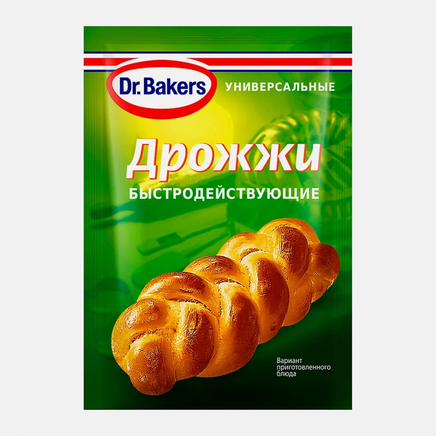 Дрожжи Dr.Bakers Сухие 7г фото 1
