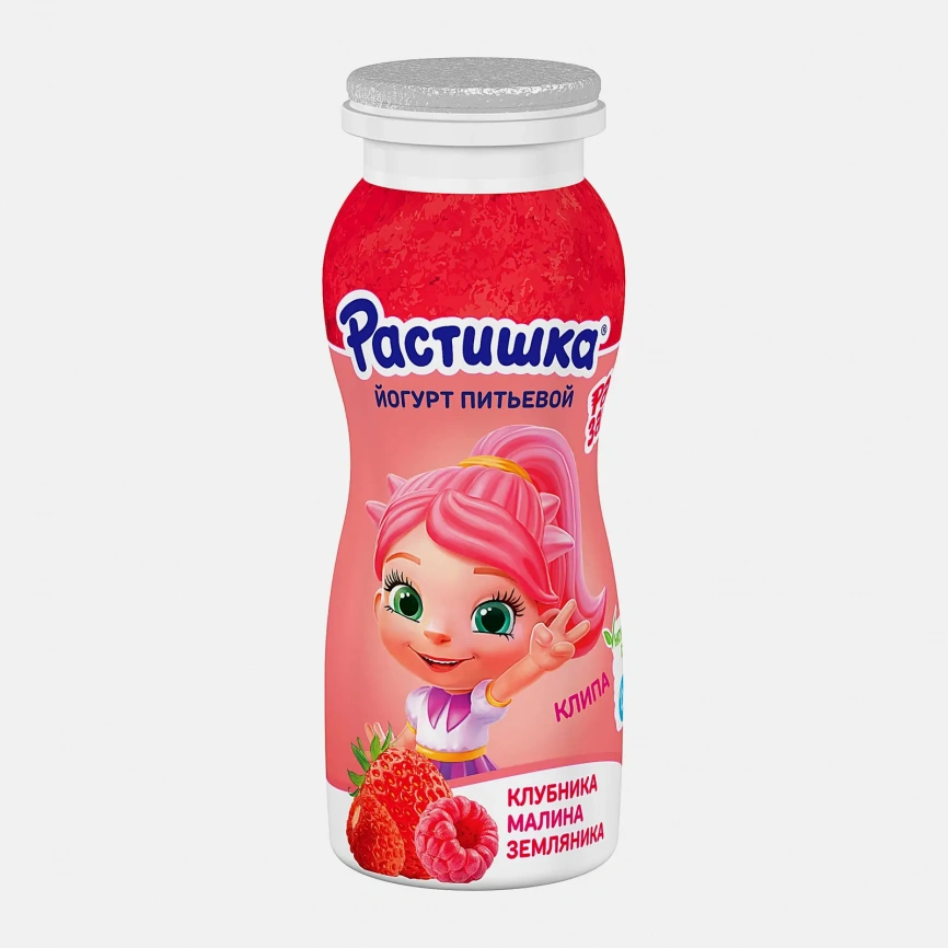 Йогурт питьевой Растишка Земляника 1.6% 90г фото 7