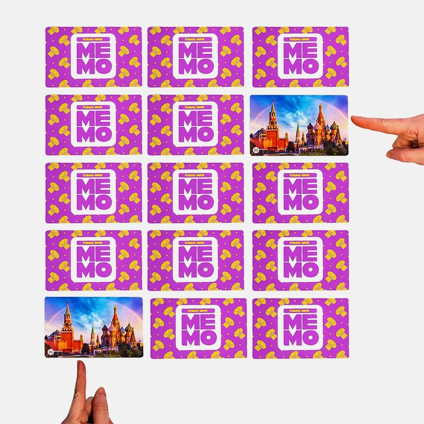 Игра настольная Мemo в ассортименте фото 16